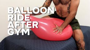 LOONER Rides BALLOON until he cums