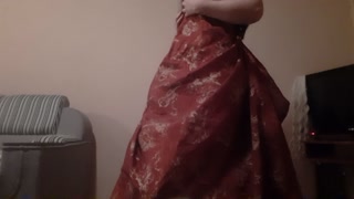 Licking my and ass under the dress. Stormy orgasm - lesbian_illusion
