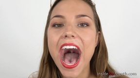 Inside My Mouth - Maria - Complete mouth exploration video ( FullHD quality )