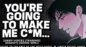 (m4f audio) Sucking Cock Under Your Gamer Boyfriend's Desk (male moaning)