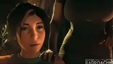Lara Croft Gets Accustomed To Tribe'_s Futanari Breeding Rituals