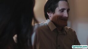 Eroused ts barebacks her brother in law