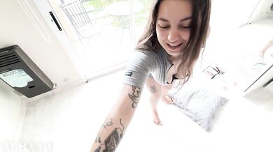 POV - I find my stepbrother watching me