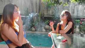 Smoking Kittens Pool Party Part 2