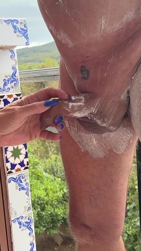 Slave Peparation Starts with a Shave by Mistress Naomiperv