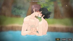 Hot MOM Catherine enjoys gigantic tool in hot spring