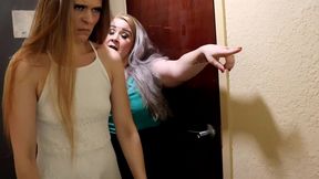 kitty quinn gets spanked and diapered for wetting panties