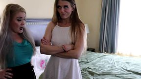 kitty quinn gets spanked and diapered for wetting panties
