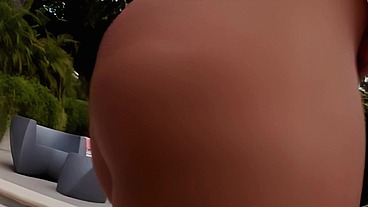 Georgia Peach Takes Anal & ATM from Michael Stefano