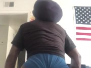 👋🏽Sexy Black American Boyy CUM see him lapdance for you.