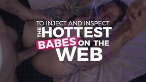 Siri Dahl, busty MILF with hairy pussy, gives deepthroat blowjob to big dick