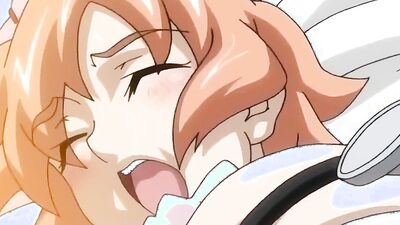 Massive tits babe pounded hard and sprayed with jizz in cartoon hentai