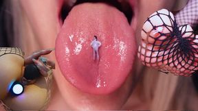 GIANTESS VORE - I SWALLOW YOU TO PARTY IN MY ASSHOLE - 4K MP4