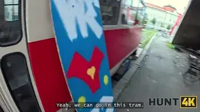Horny college student scores hot European chick for a thesis