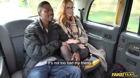 British Redhead Lenina Crown and a Big Black Cock
