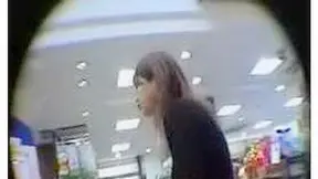 Steamy Asian Shopper Seduced During Hot Mall Encounter