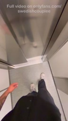 Cheating neighbor fucked in elevator (Swedish dirtytalk)