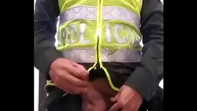 Cop Bares All in Raw, Steaming Bareback Session – Authentic Gay Cam Action