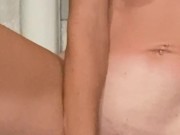Milf In Sneakers Makes A Mess On The Kitchen Floor - OnlyFans Preview