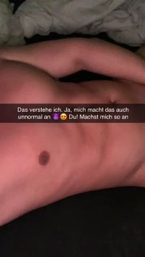 18 year old girlfriend cheats on her boyfriend with her stepbrother and sends it to him on Snapchat
