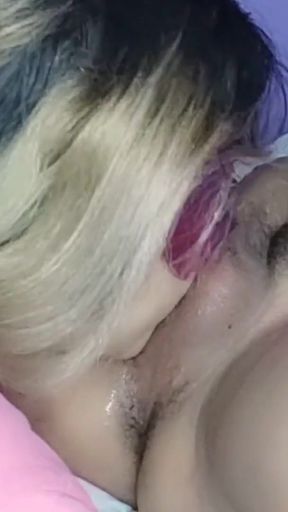 Horny Stepsister gave me the best rimjob and suck my balls   Clip 2