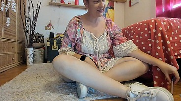 Very dirty sweaty feet fuck adult doll