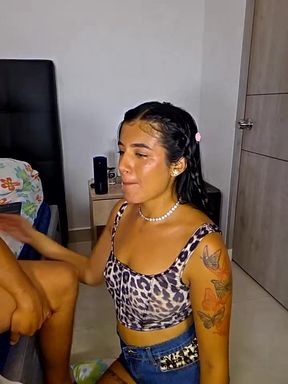 Latina Sucks & Takes Big Cock Hard