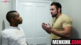 Jake Waters learns discipline from drill sergeant Dante Colles cock