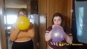 Miss Rissa and Sarah's Balloons