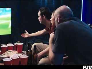 SHEMALE HENTAI mother I'd like to fuck - Large Bazookas Clea Gaultier Infected by T-girl Fever Turns Into Trans Angel & Screws Her Golden-haired Girlfriend