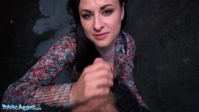 Public Agent Billie Star Takes Part in University Sexperiment