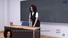 The Awakening 16 - Xavier Is Dreaming Like His Class Teacher Miss Brown Giving Him HJ & BJ in Class