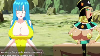 Maron vs. Treino: A wild uncensored hentai with a big ass MILF and a hot dragon ball Z