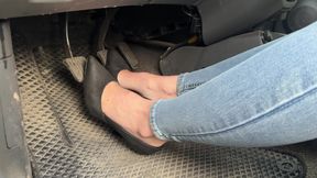 Stalling Engine & Naked Tit Bounce Crank Tease POV