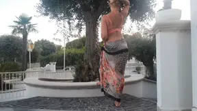 German milf enjoys public sex games in the park