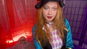 Girl Mad Hatter Got an Interesting Gift for Halloween!