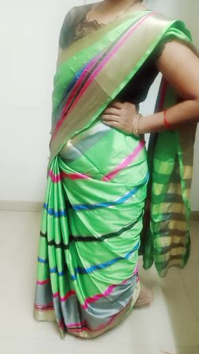 Roshni G with her boy hubby