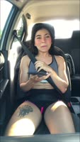 Blonde Latina Agatasmithh's Car Sex Confessions