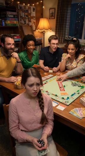 Embarrassing adult game turns into hot action
