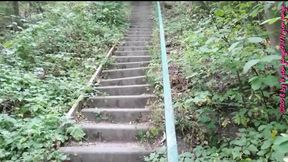 Walk in Tights on the Forest Mountain