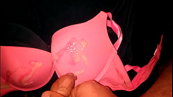 cum satin bra