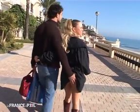 Hot French Blonde Gets Fingered and Fucked