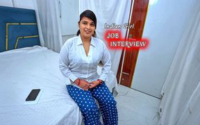 Interview Fuck- Huge Ass Indian Village Girl Fucked Hard by Interviewer with Hindi Audio