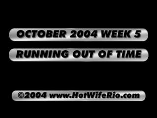 HWR, RUNNING OUT OF TIME, OLDIE, 10/11/2004