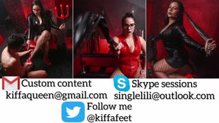 Goddess Kiffa - Real Amateur sweaty feet worship and smell after gym - FOOT WORSHIP - AMATEUR - FOO
