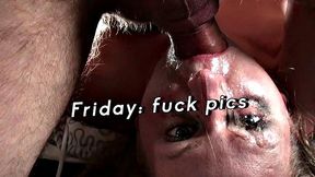 SPretty submissive BBW gagged and hammered hard by dom