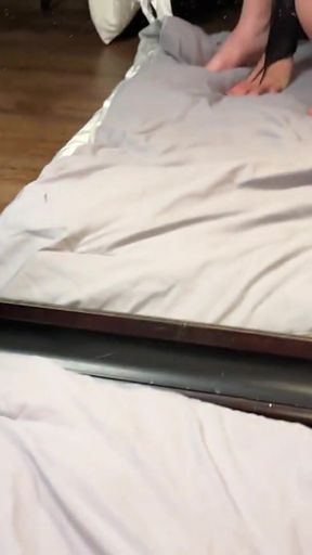 Swallowing some cum and showing my goods   Clip 1