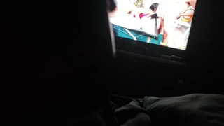 LOOK AT THESE BIG BALLS - LATE NIGHT QUIETLY STROKING WITH LOUD CUM FINISH