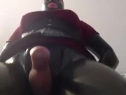 Leaking Cum in Latex