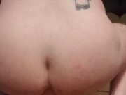 Trying out my new anal dildo during covid-19 isolation.